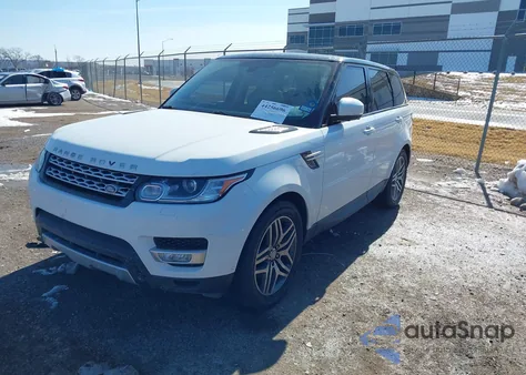 2014 Land Rover Range Rover Sport 3.0L V6 Supercharged Hse z USA, uszkodzony, nr VIN SALWR2WF5EA367350